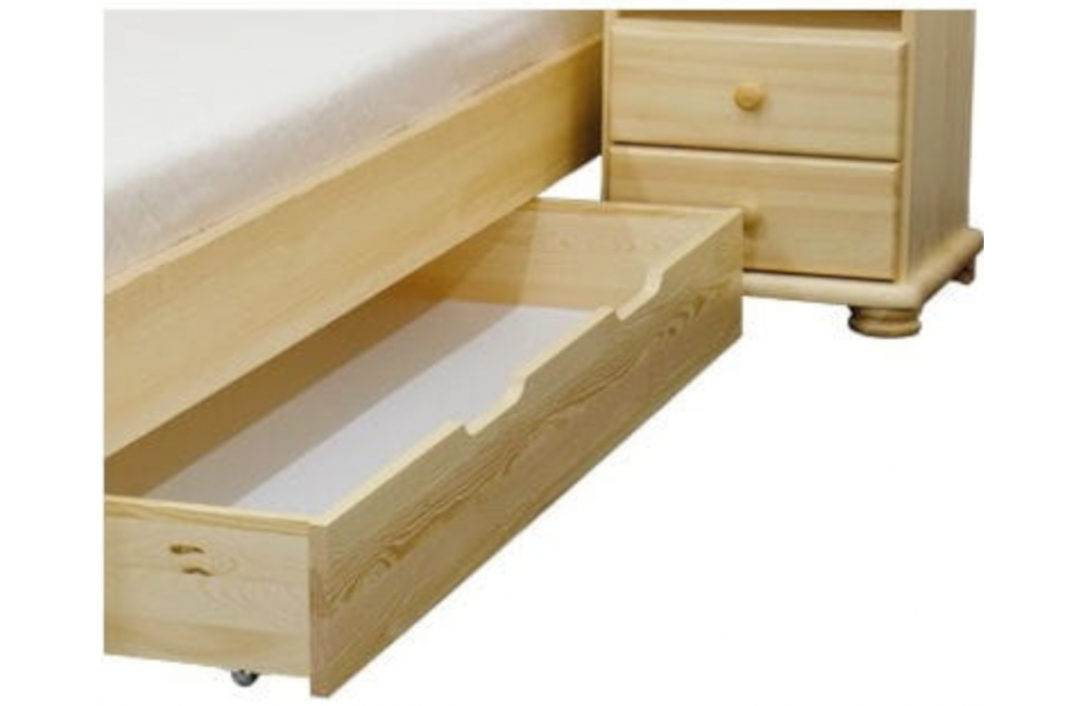 Mniejsza szuflada do łóżka Stolmis 155x57cm