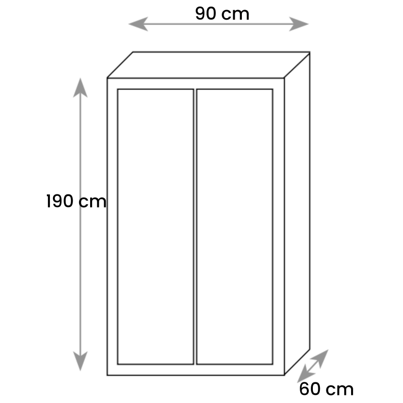 Szafa bukowa SF 401 DREWMAX