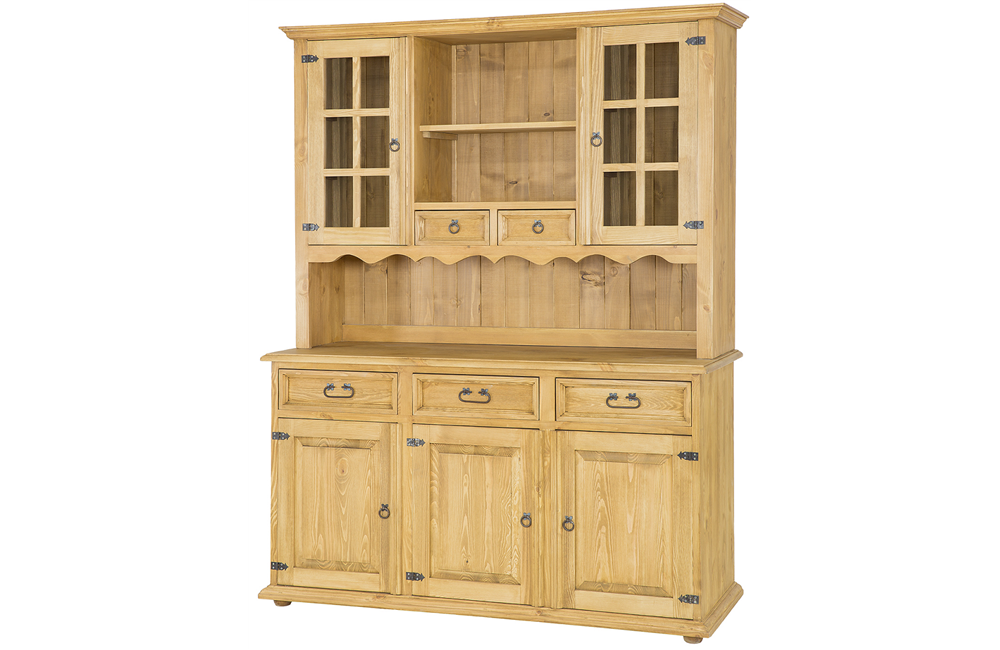 Witryna sosnowa KW 708 kredens DREWMAX