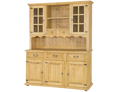 Witryna sosnowa KW 708 kredens DREWMAX