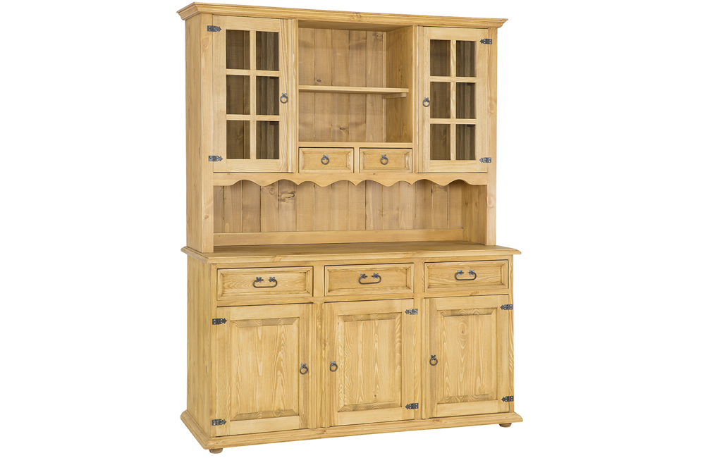 Witryna sosnowa KW 708 kredens DREWMAX