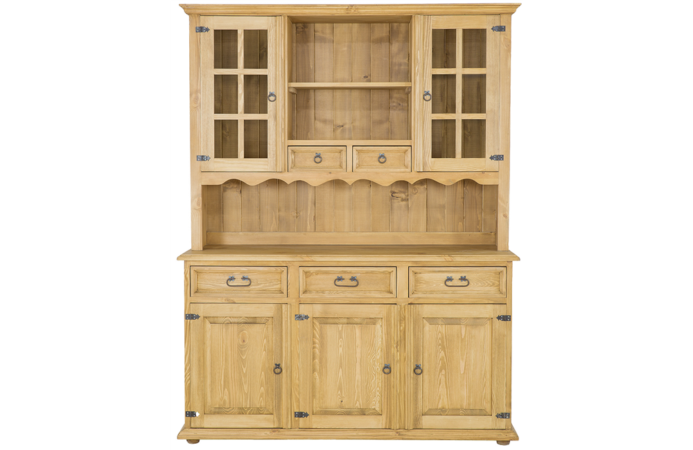 Witryna sosnowa KW 708 kredens DREWMAX