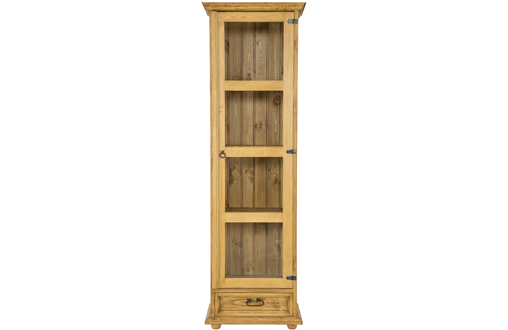 Witryna sosnowa KW 701 DREWMAX