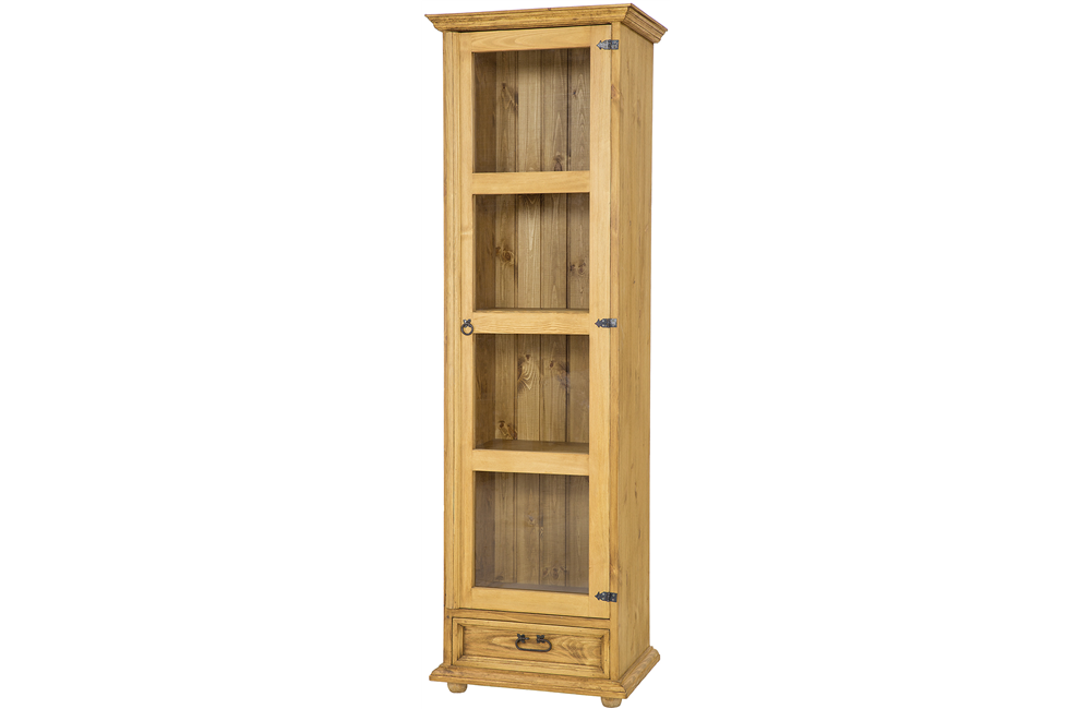 Witryna sosnowa KW 701 DREWMAX