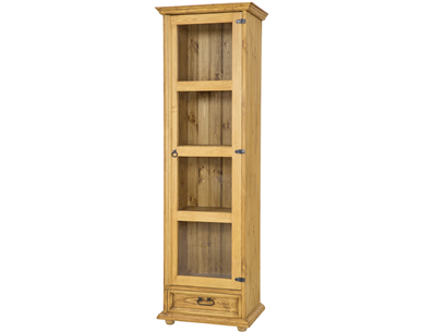 Witryna sosnowa KW 701 DREWMAX