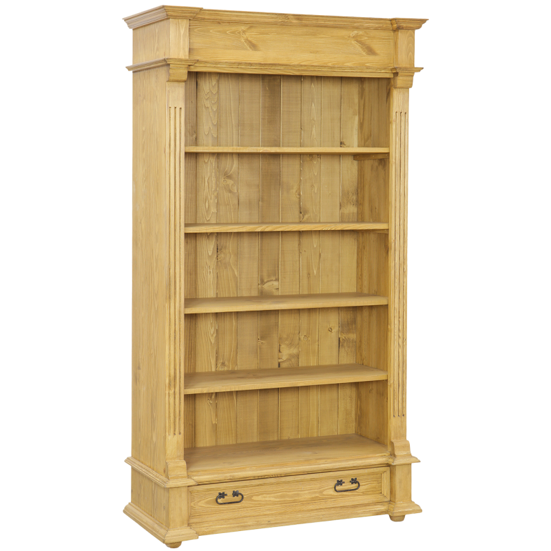 Regał sosnowy RG 705 DREWMAX