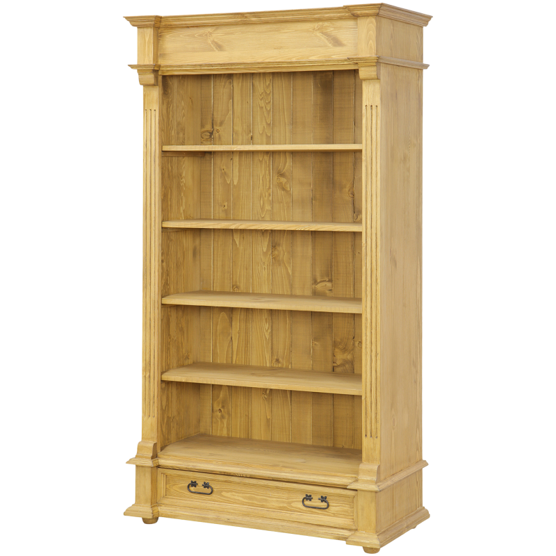 Regał sosnowy RG 705 DREWMAX