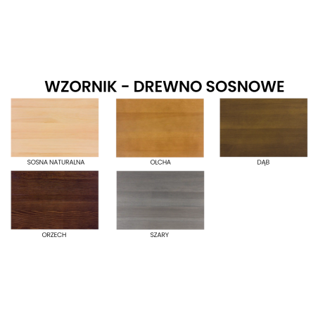 Komoda sosnowa KD 110 DREWMAX