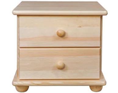 Szafka nocna sosnowa SN 108 DREWMAX