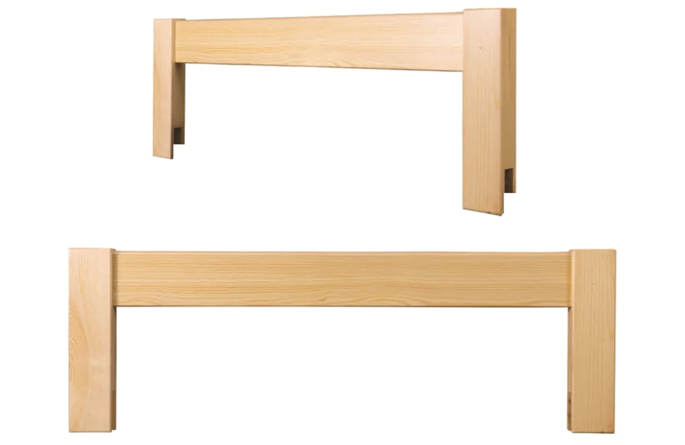 Barierka sosnowa LK 149 do łóżka DREWMAX