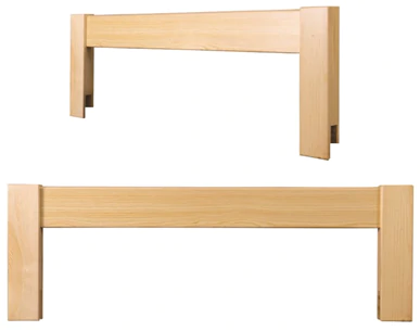 Barierka sosnowa LK 149 do łóżka DREWMAX