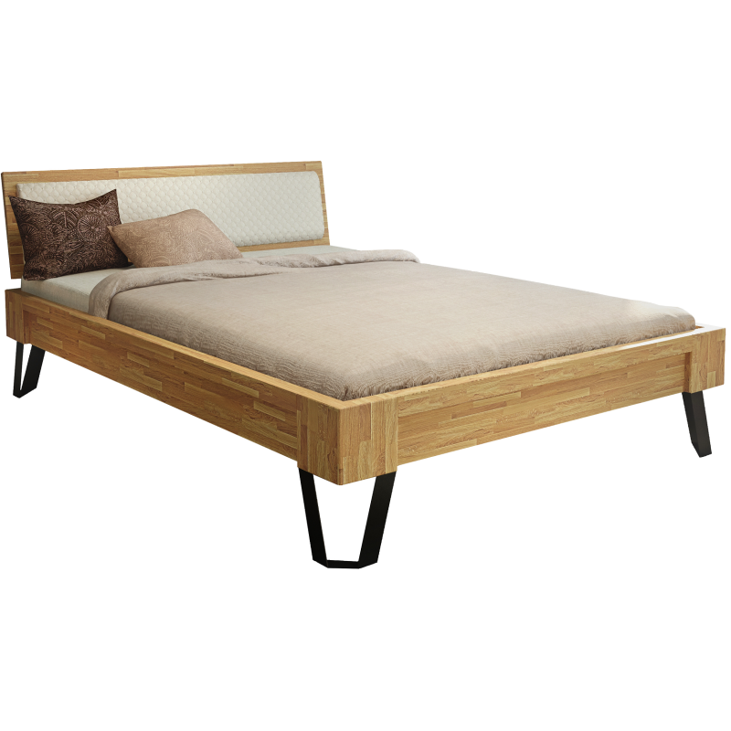 Łóżko dębowe ESPACIO FL TARTAK MEBLE