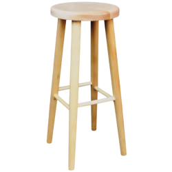Taboret barowy bukowy KT 241 DREWMAX