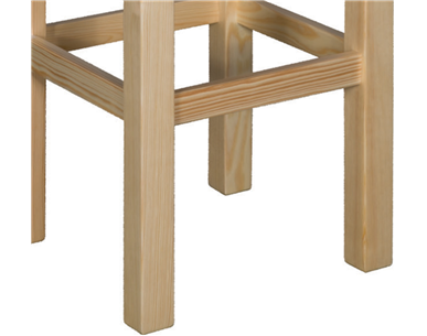 Taboret bukowy KT 258 DREWMAX