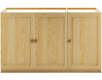 Witryna sosnowa KW 111 DREWMAX