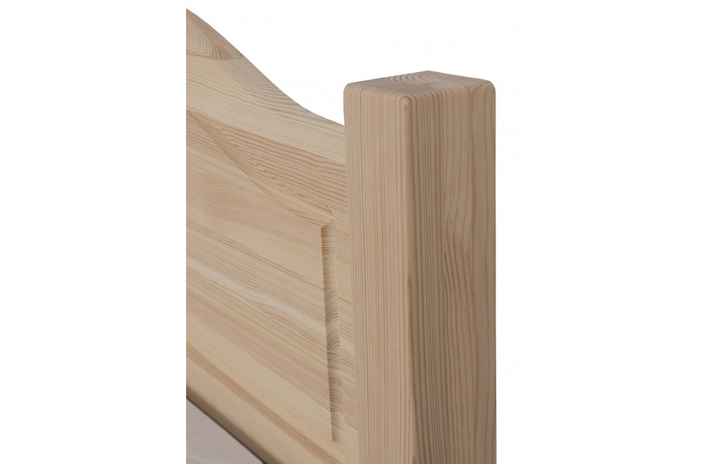 Łóżko brzozowe OLIWIN 5 STOLMIS podnoszone na ramie drewnianej