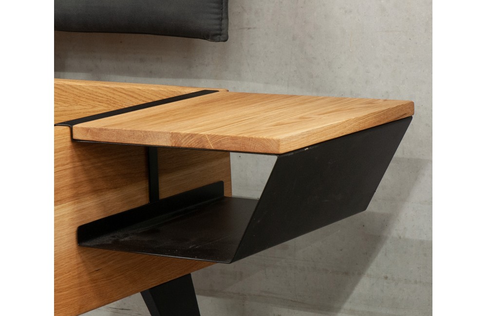 Szafka nocna dębowa BE-0587 GK MEBLE