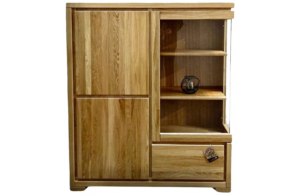 Witryna dębowa KW 353 DREWMAX