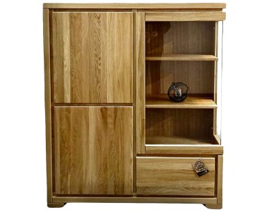 Witryna dębowa KW 353 DREWMAX