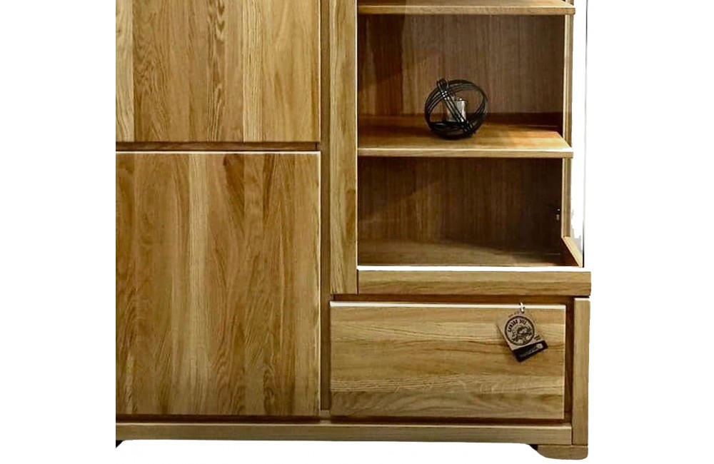 Witryna dębowa KW 353 DREWMAX