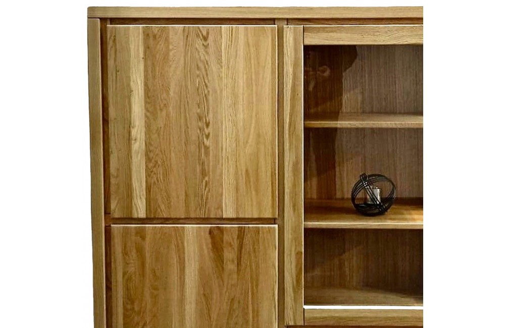 Witryna dębowa KW 353 DREWMAX