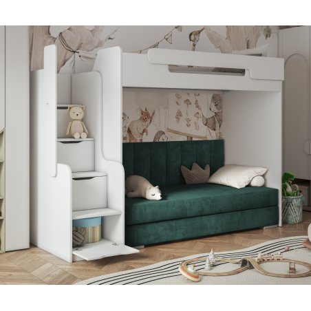 Łóżko piętrowe DORIAN+COIMBRA II MEBLOBED