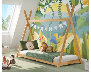 Łóżko dziecięce domek TIPI TARTAK MEBLE Łóżko dziecięce domek TIPI TARTAK MEBLE