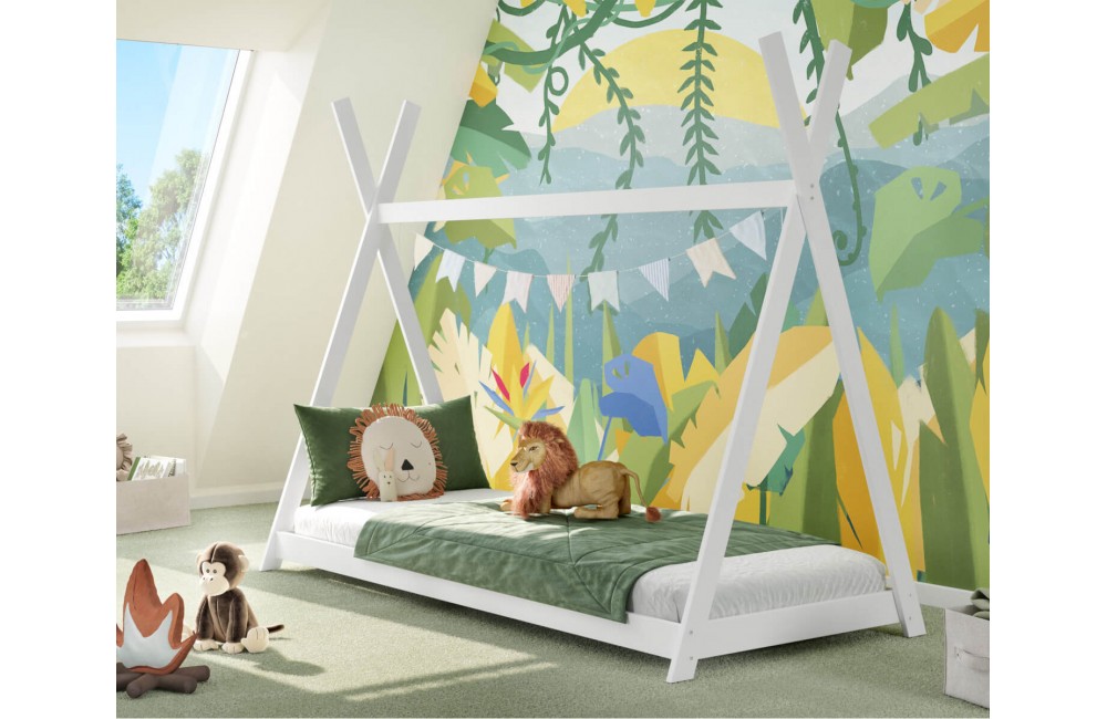 Łóżko dziecięce domek TIPI TARTAK MEBLE Łóżko dziecięce domek TIPI TARTAK MEBLE