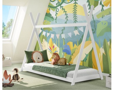 Łóżko dziecięce domek TIPI TARTAK MEBLE Łóżko dziecięce domek TIPI TARTAK MEBLE