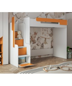 Łóżko piętrowe sama antresola DORIAN MEBLOBED