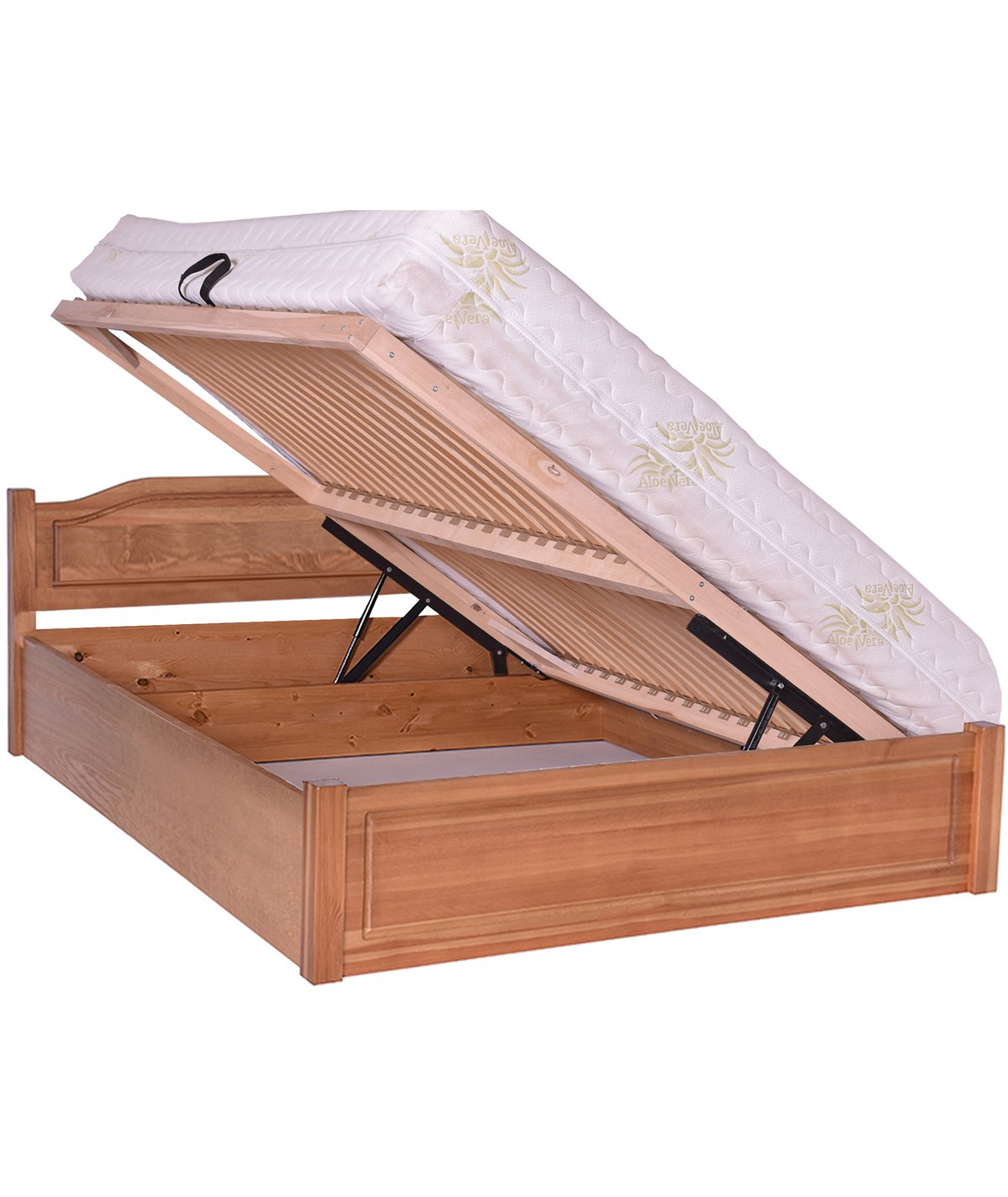 Łóżko sosnowe OLIWIN 4 STOLMIS R.D podnoszone v24