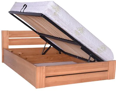 Łóżko sosnowe TOPAZ 5 STOLMIS R.M podnoszone v24