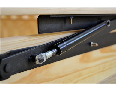 Łóżko sosnowe TWARDZIEL Zaczarowana Sypialnia podnoszone