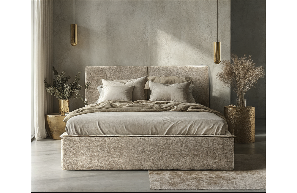 Łóżko tapicerowane CHIARA LAVERTO podnoszone