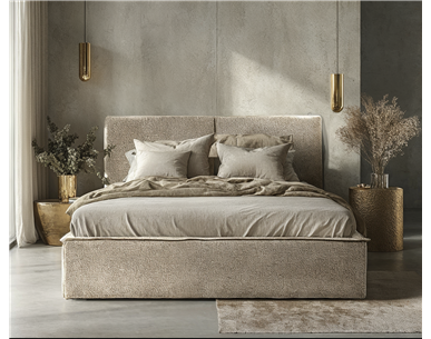 Łóżko tapicerowane CHIARA LAVERTO podnoszone