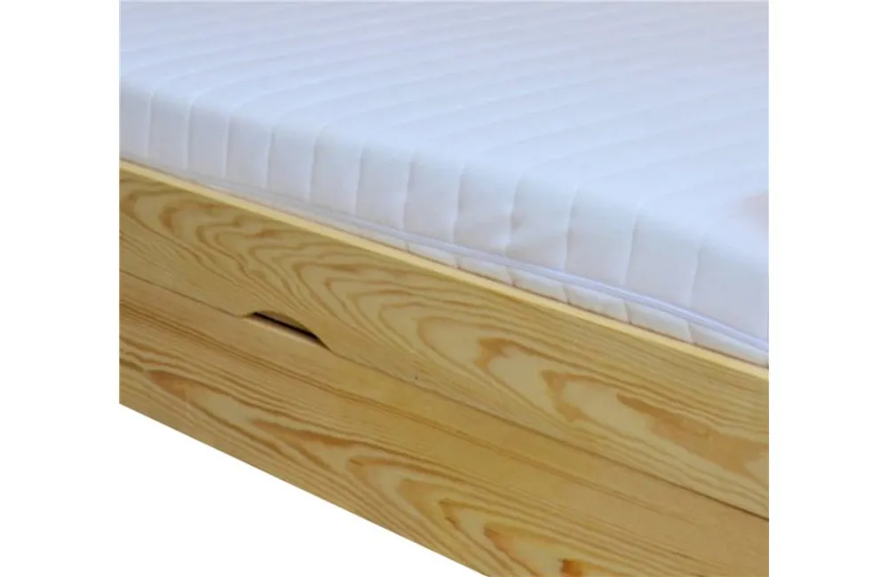 Łóżko sosnowe TWARDZIEL PLUS Zaczarowana Sypialnia podnoszone