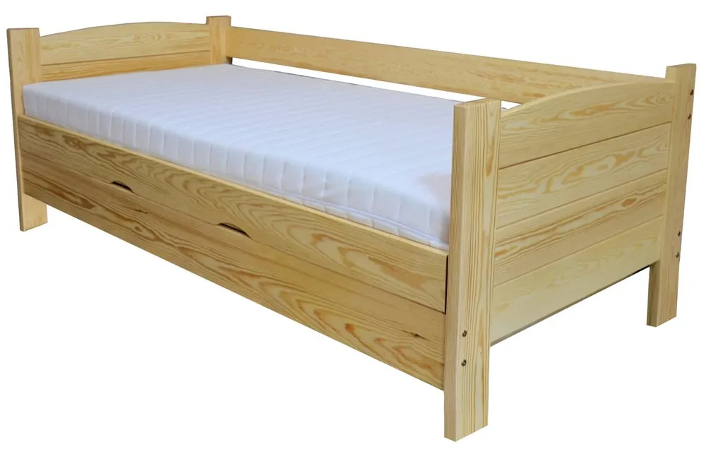 Łóżko sosnowe TWARDZIEL PLUS Zaczarowana Sypialnia podnoszone