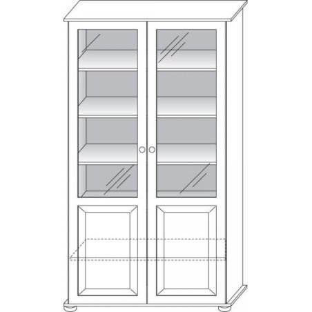 Witryna sosnowa GAJA 0152 STOLMIS v24