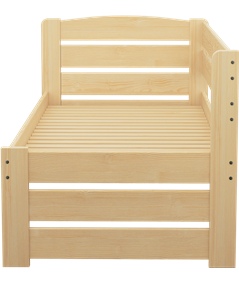 Łóżko sosnowe KRYSTYNA dla seniora Zaczarowana Sypialnia ze stelażem