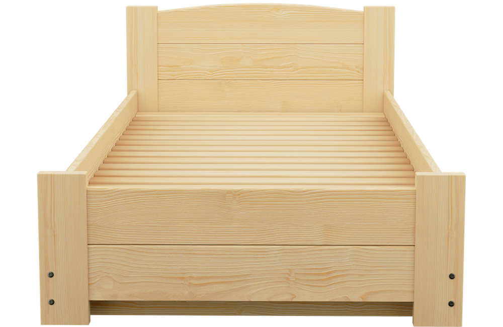 Łóżko sosnowe BOOMER Zaczarowana Sypialnia podnoszone