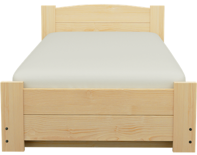 Łóżko sosnowe BOOMER Zaczarowana Sypialnia podnoszone