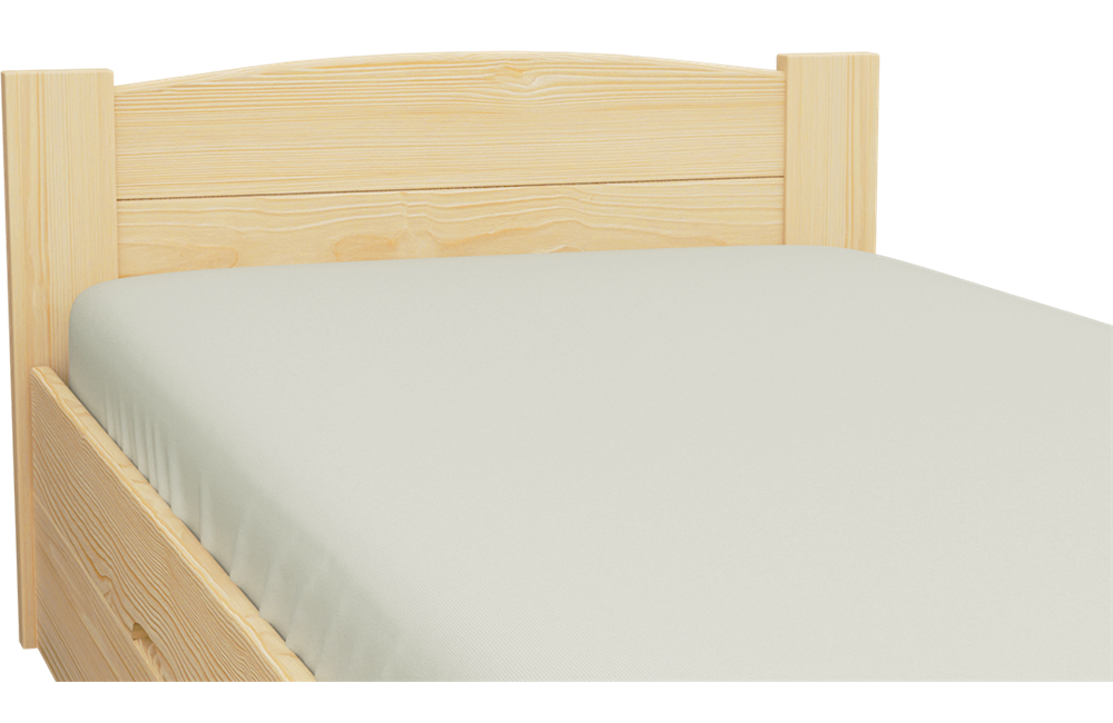 Łóżko sosnowe BOOMER Zaczarowana Sypialnia podnoszone