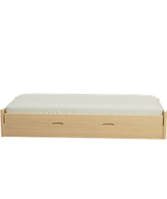 Łóżko sosnowe CHAMP Zaczarowana Sypialnia podnoszone