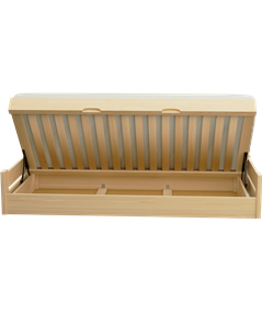 Łóżko sosnowe CHAMP Zaczarowana Sypialnia podnoszone