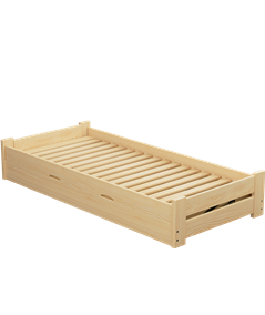 Łóżko sosnowe CHAMP Zaczarowana Sypialnia podnoszone