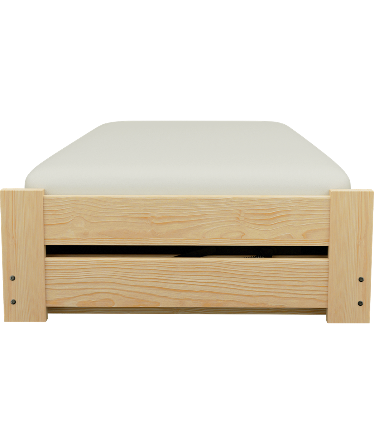 Łóżko sosnowe CHAMP Zaczarowana Sypialnia podnoszone