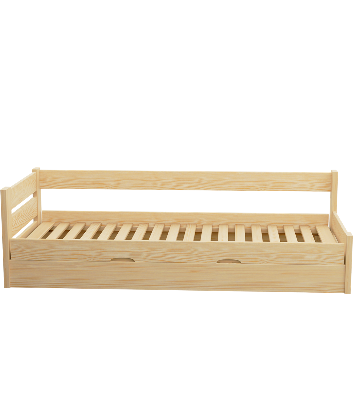 Łóżko sosnowe DRIV Zaczarowana Sypialnia podnoszone