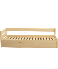 Łóżko sosnowe DRIV Zaczarowana Sypialnia podnoszone