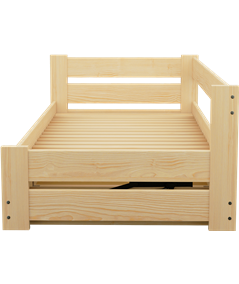 Łóżko sosnowe DRIV Zaczarowana Sypialnia podnoszone