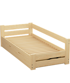 Łóżko sosnowe DRIV Zaczarowana Sypialnia podnoszone